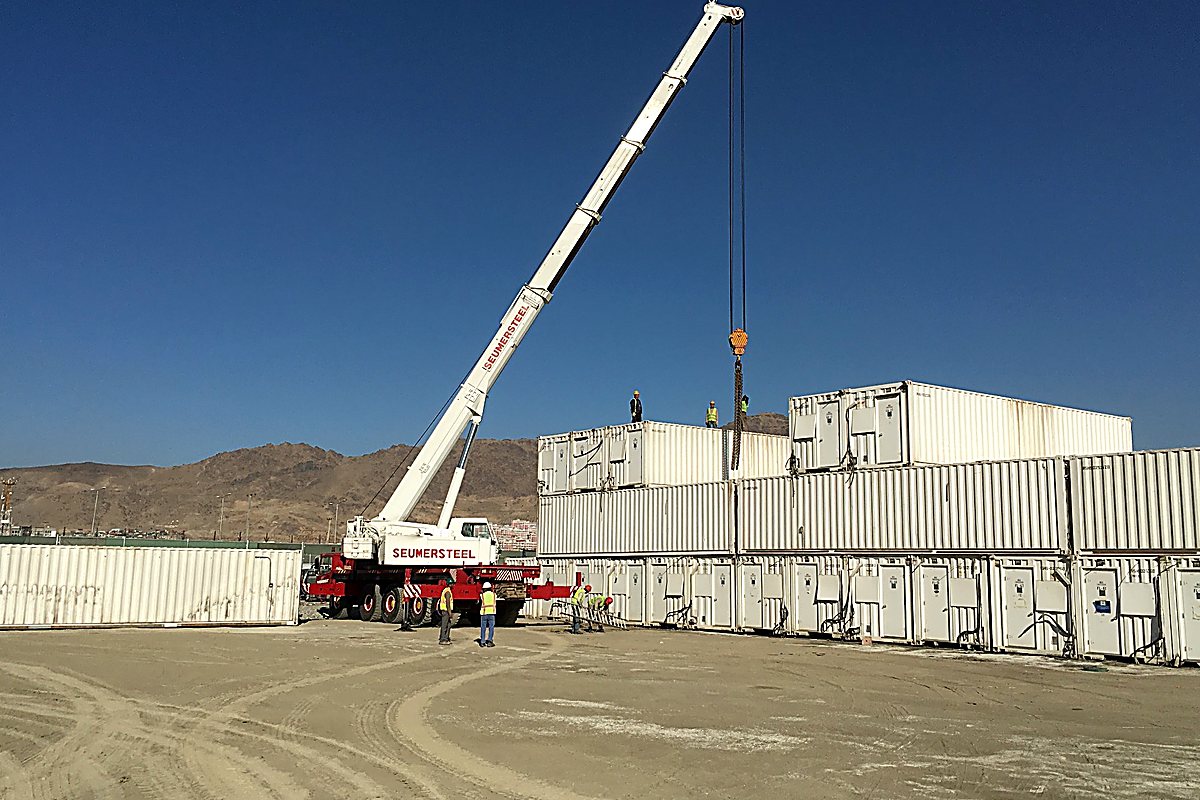 Containerized housing and civil infrastructure