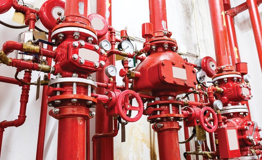 Fire suppression piping and system installation