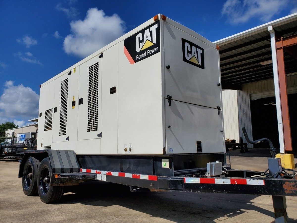 Mobile diesel generator for critical power support